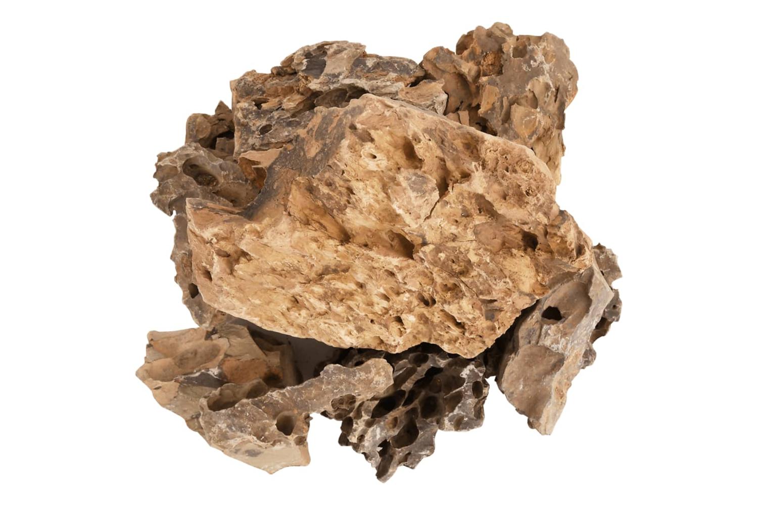 Vidaxl Dragon Stones 25 Kg Brown 5-30 Cm-4