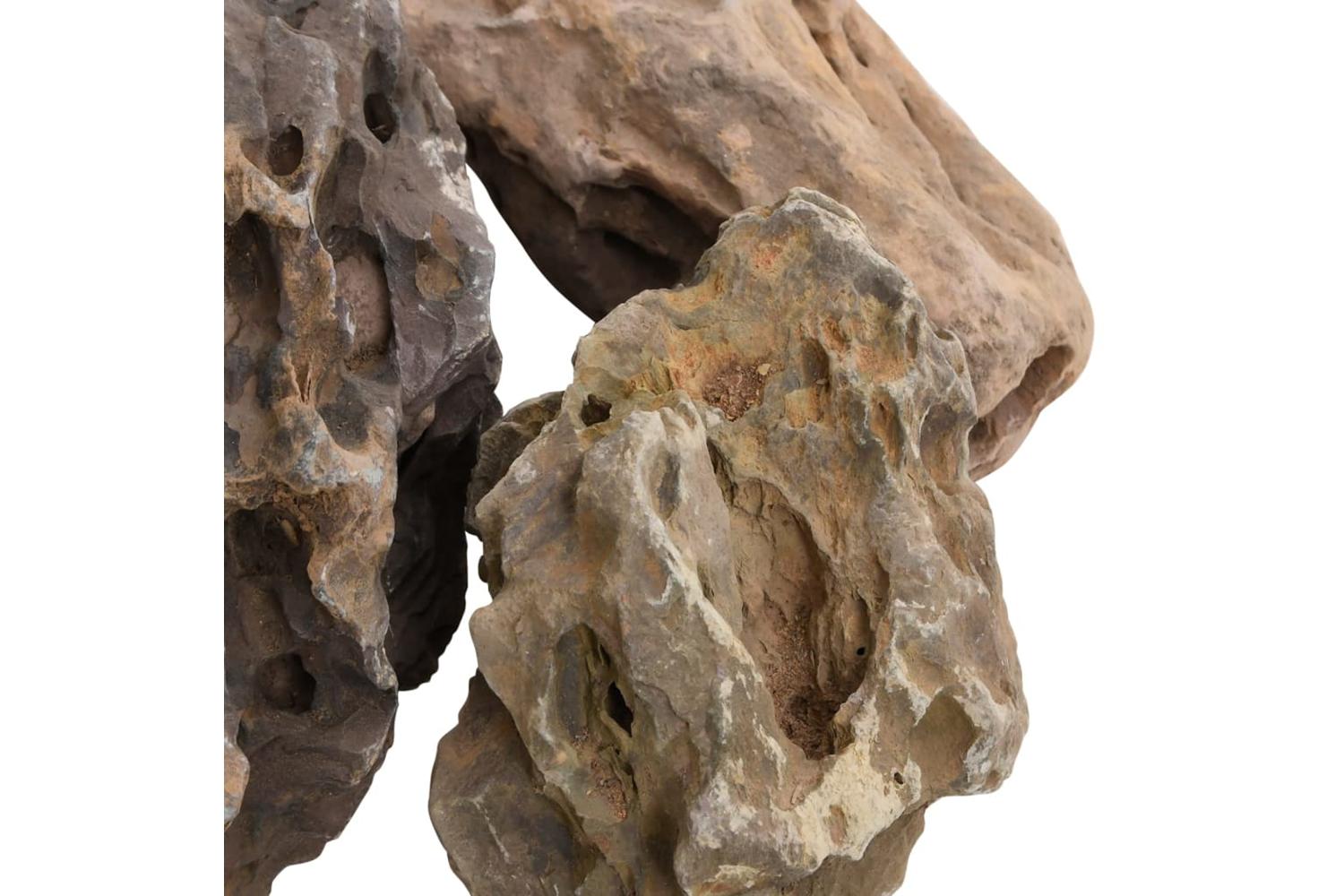Vidaxl Dragon Stones 25 Kg Grey 10-40 Cm-5