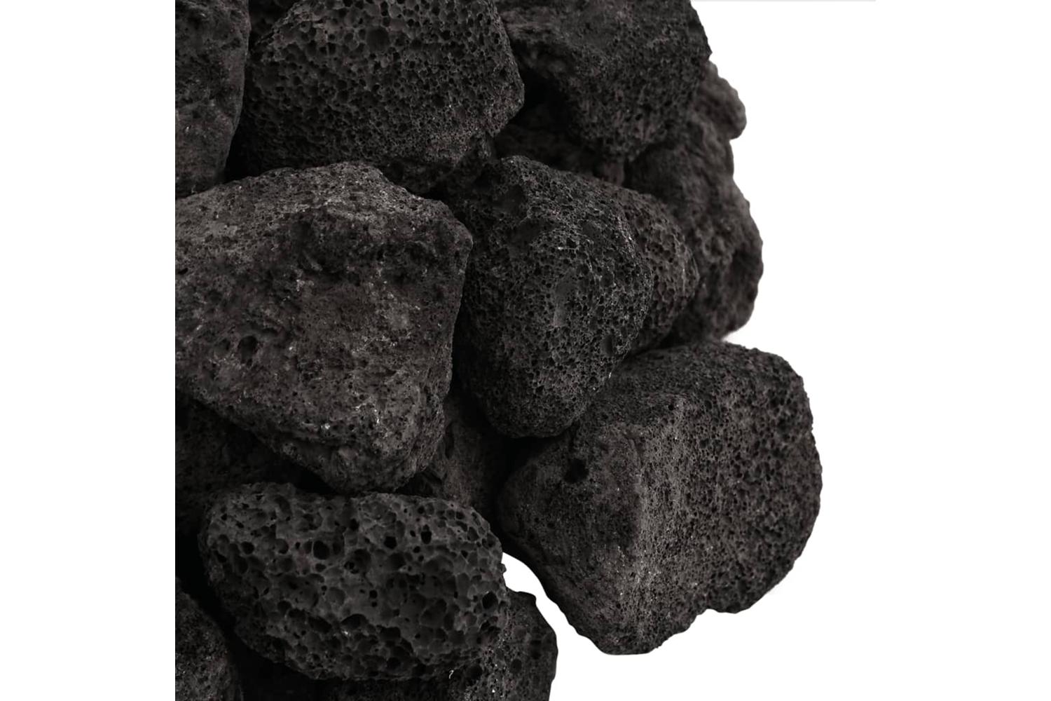 Vidaxl Volcanic Rocks 10 Kg Black 3-5 Cm-5
