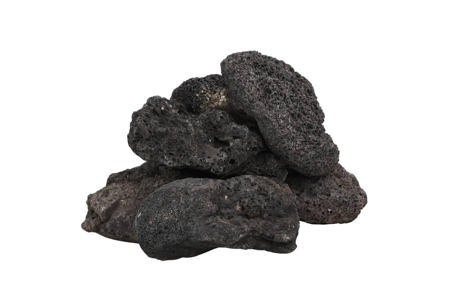 Vidaxl Volcanic Rocks 25 Kg Black 10-30 Cm-3