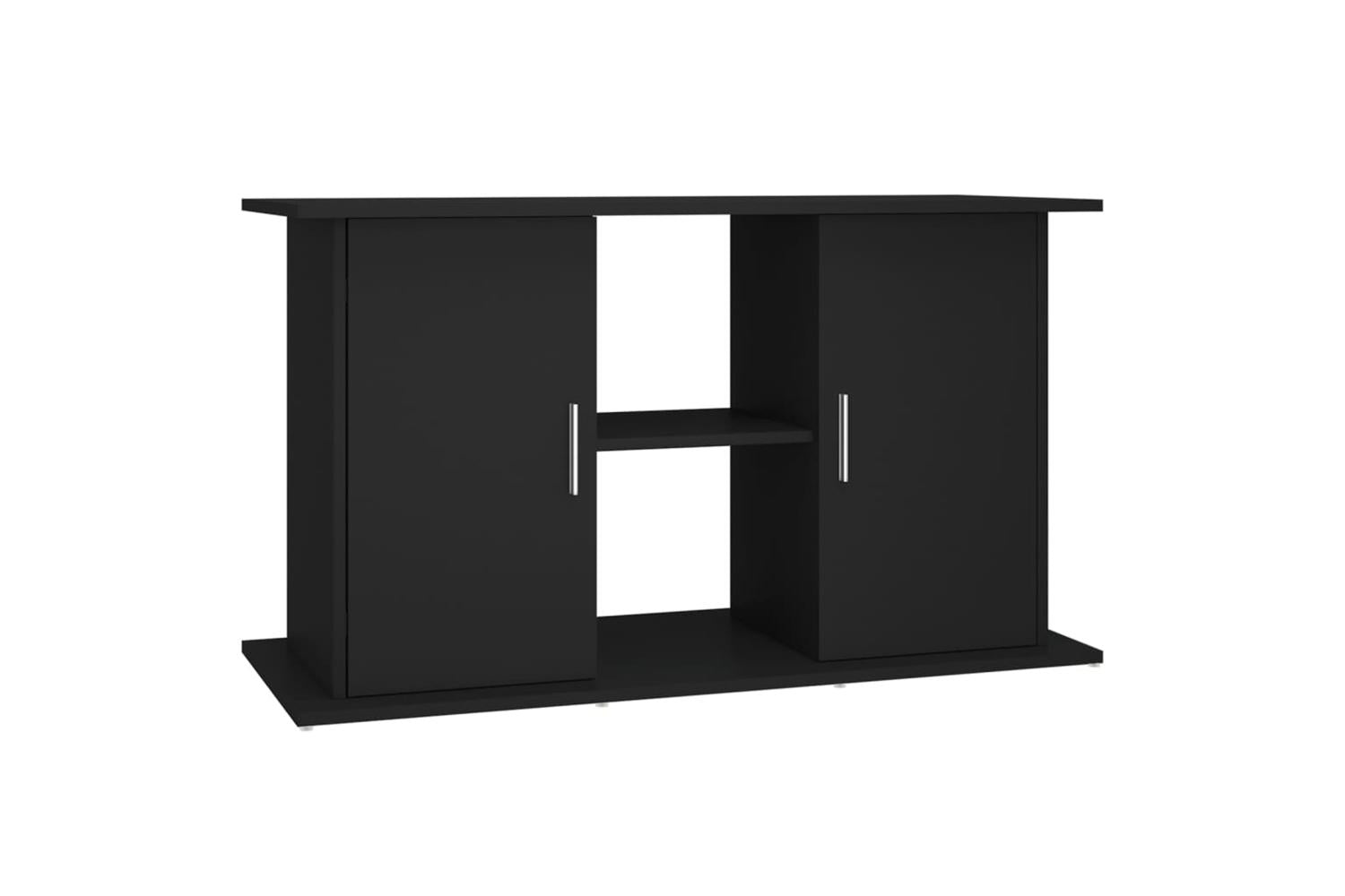 Vidaxl Aquarium Stand Black 101x41x58 Cm Engineered Wood-2