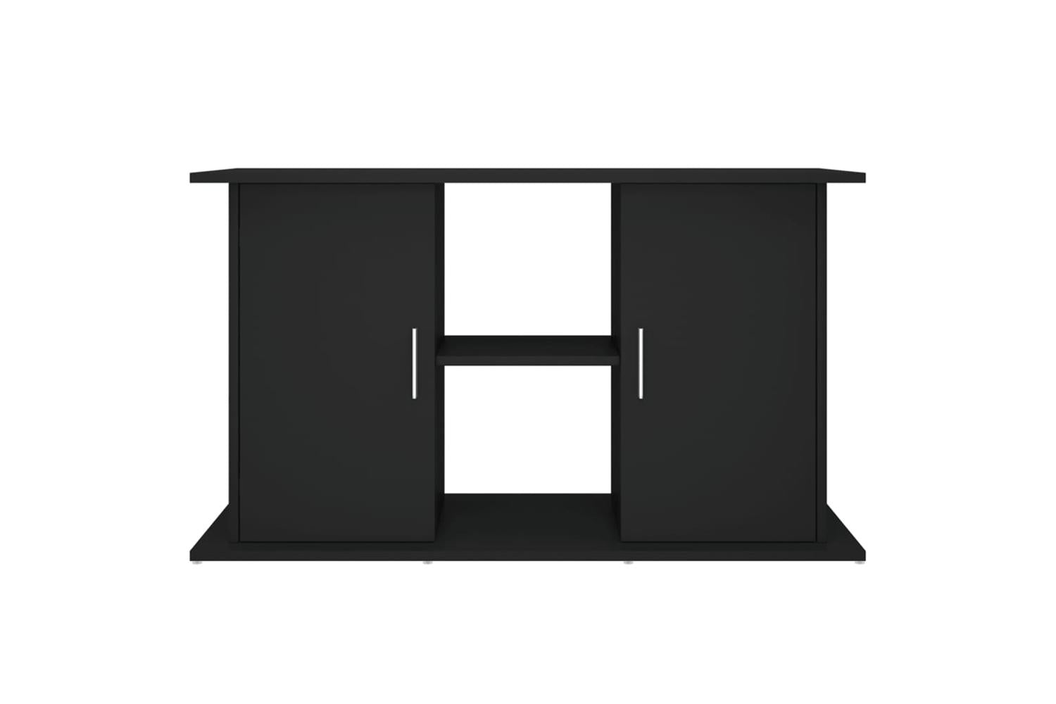 Vidaxl Aquarium Stand Black 101x41x58 Cm Engineered Wood-5
