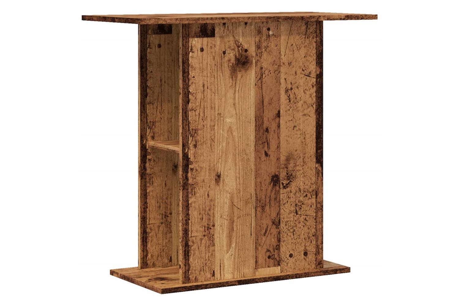 Vidaxl Aquarium Stand Old Wood 36x75x725 Cm Engineered Wood-2