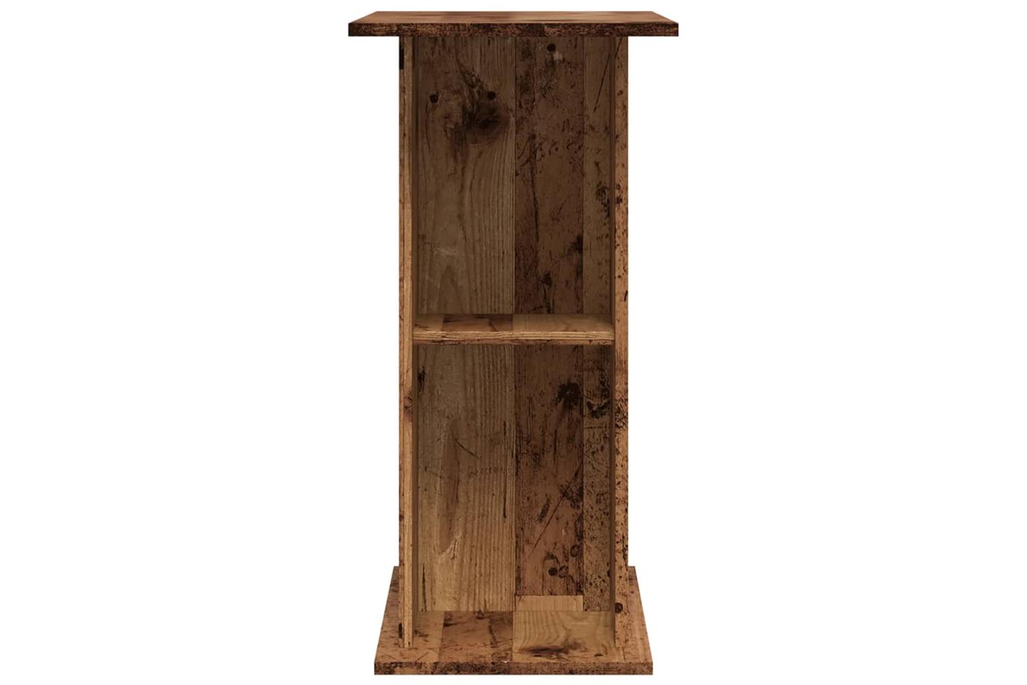 Vidaxl Aquarium Stand Old Wood 36x75x725 Cm Engineered Wood-5