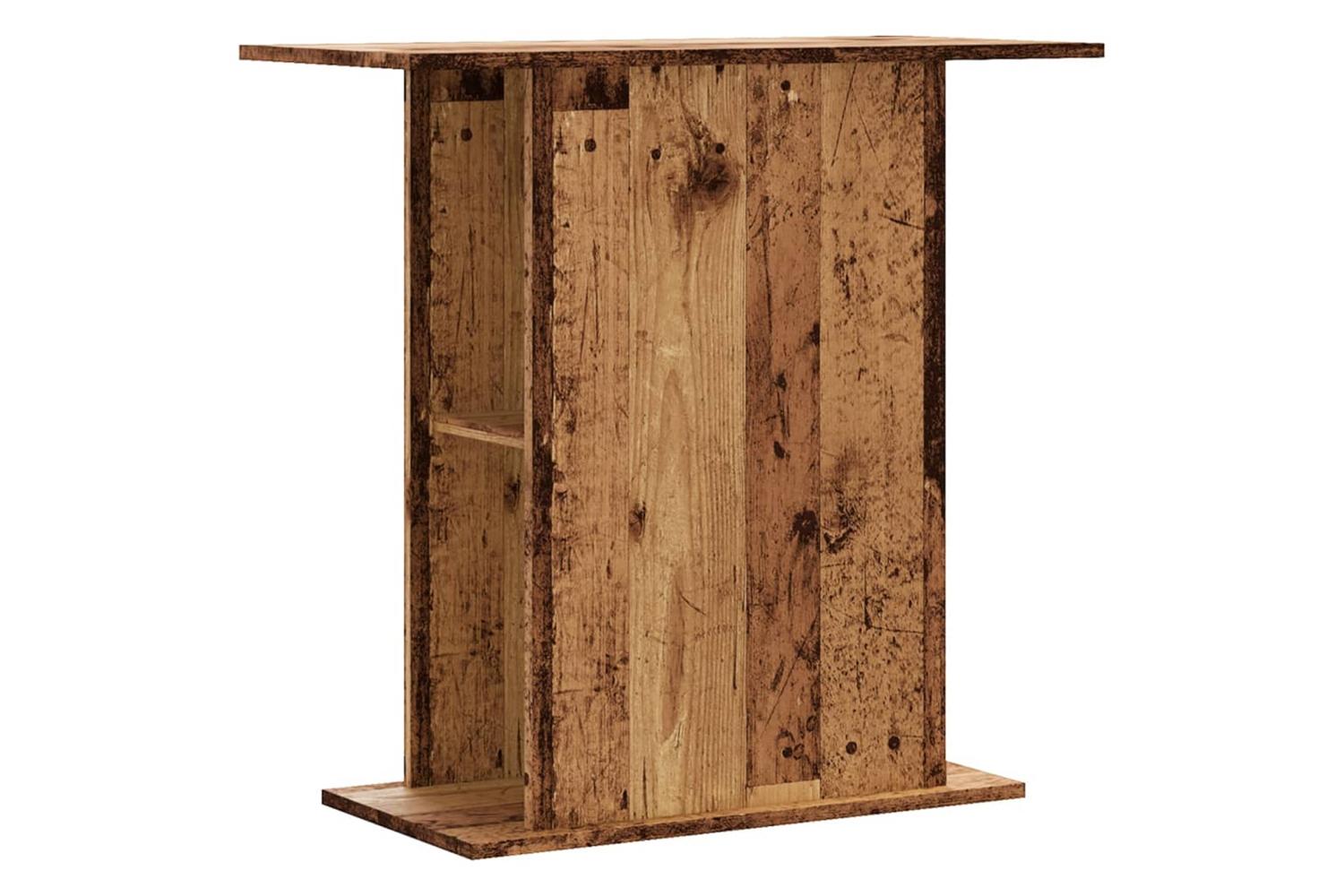 Vidaxl Aquarium Stand Old Wood 36x75x725 Cm Engineered Wood-6