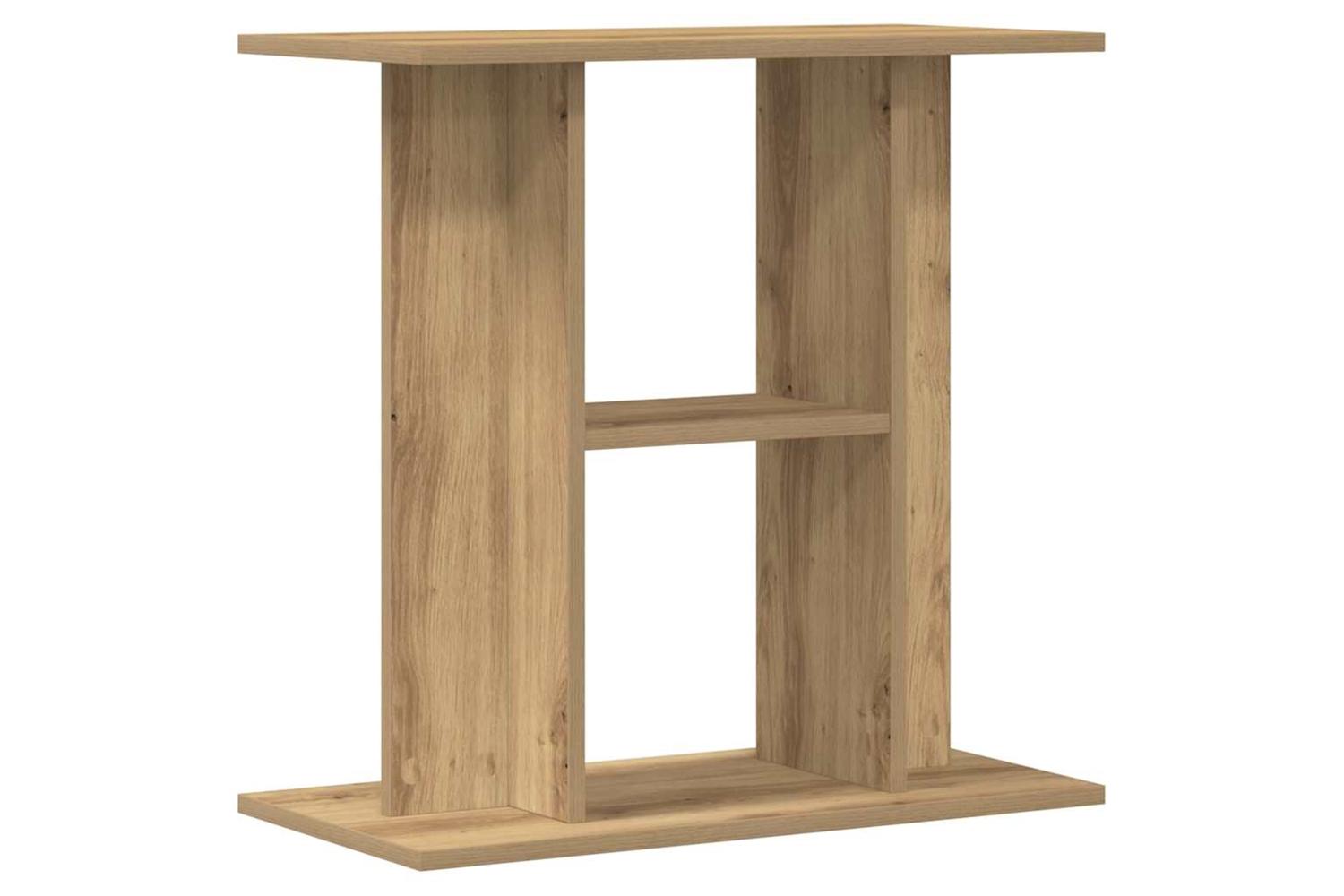 Vidaxl Aquarium Stand Artisan Oak 60x30x60 Cm Engineered Wood-2