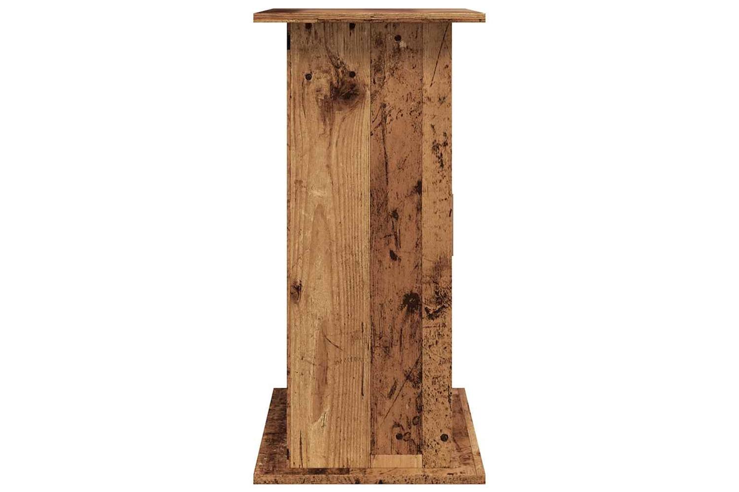Vidaxl Aquarium Stand Old Wood 81x36x73 Cm Engineered Wood-5