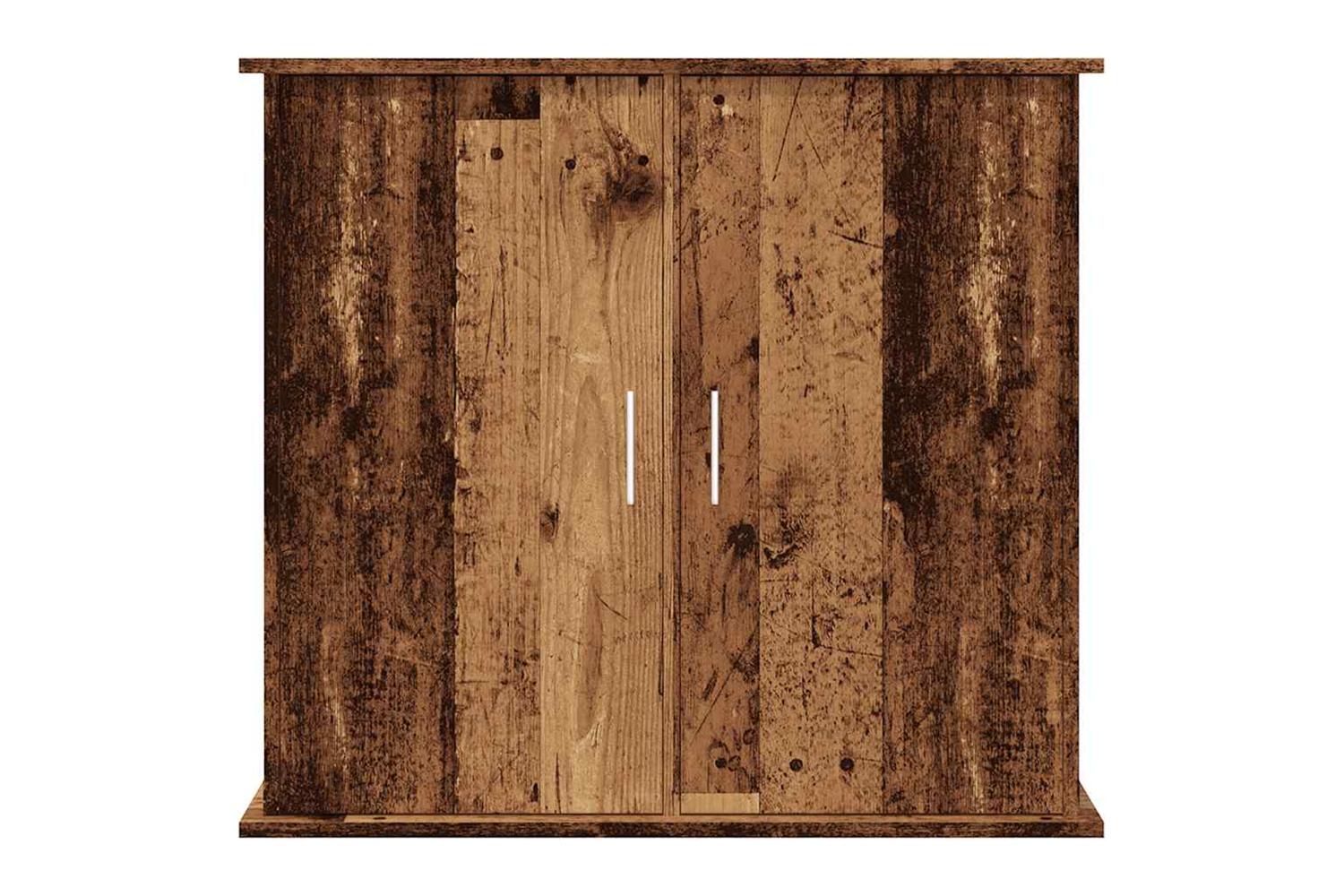 Vidaxl Aquarium Stand Old Wood 81x36x73 Cm Engineered Wood-4