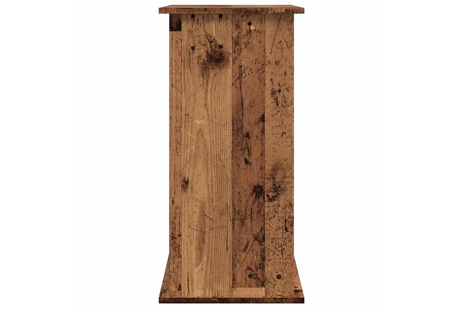 Vidaxl Aquarium Stand Old Wood 81x36x73 Cm Engineered Wood-5