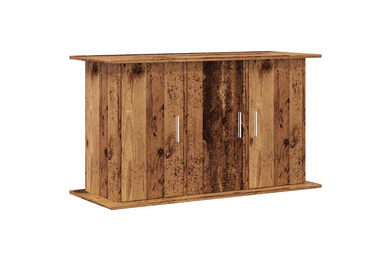 Vidaxl Aquarium Stand Old Wood 101x41x58 Cm Engineered Wood-2