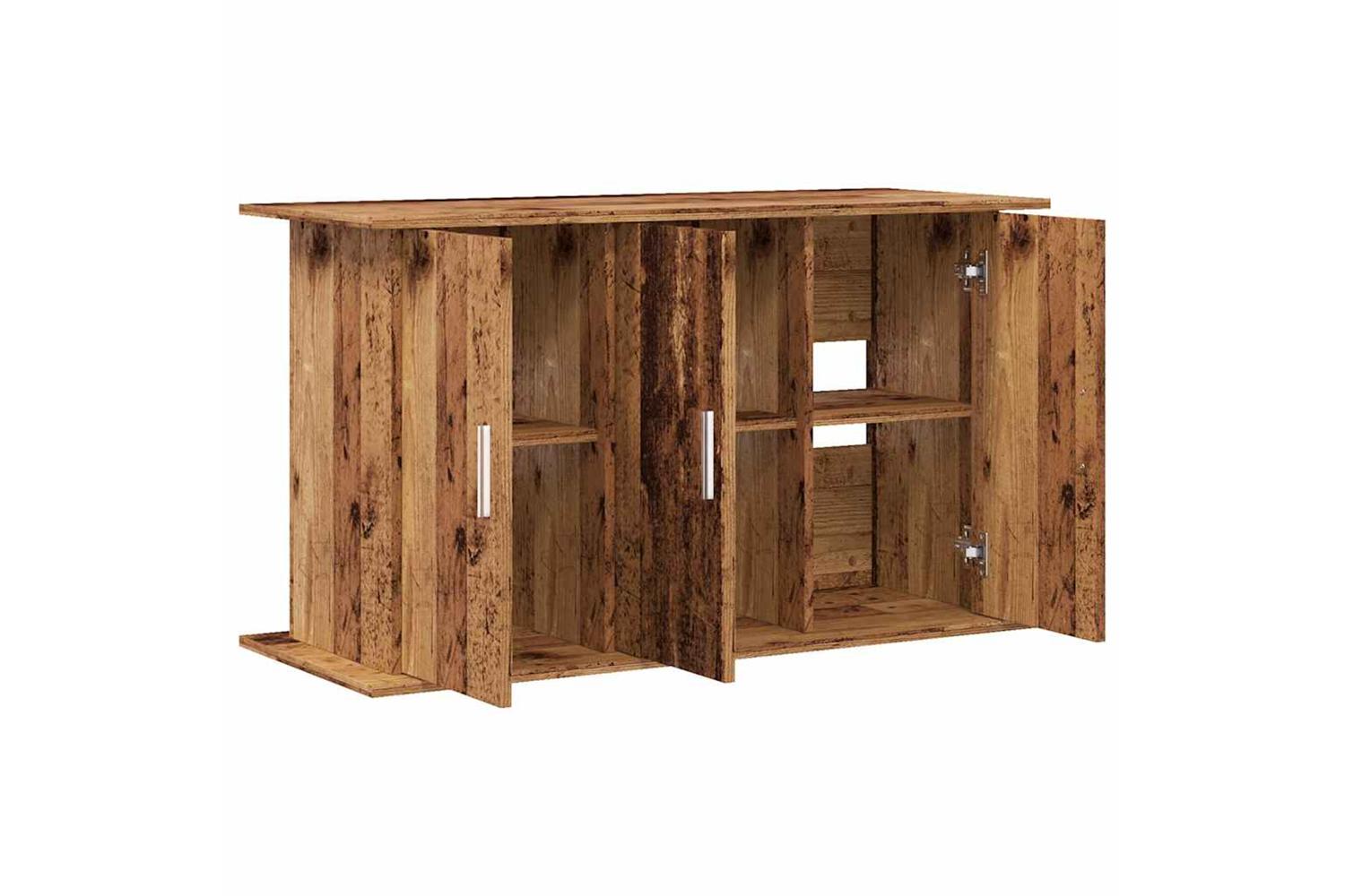 Vidaxl Aquarium Stand Old Wood 101x41x58 Cm Engineered Wood-7