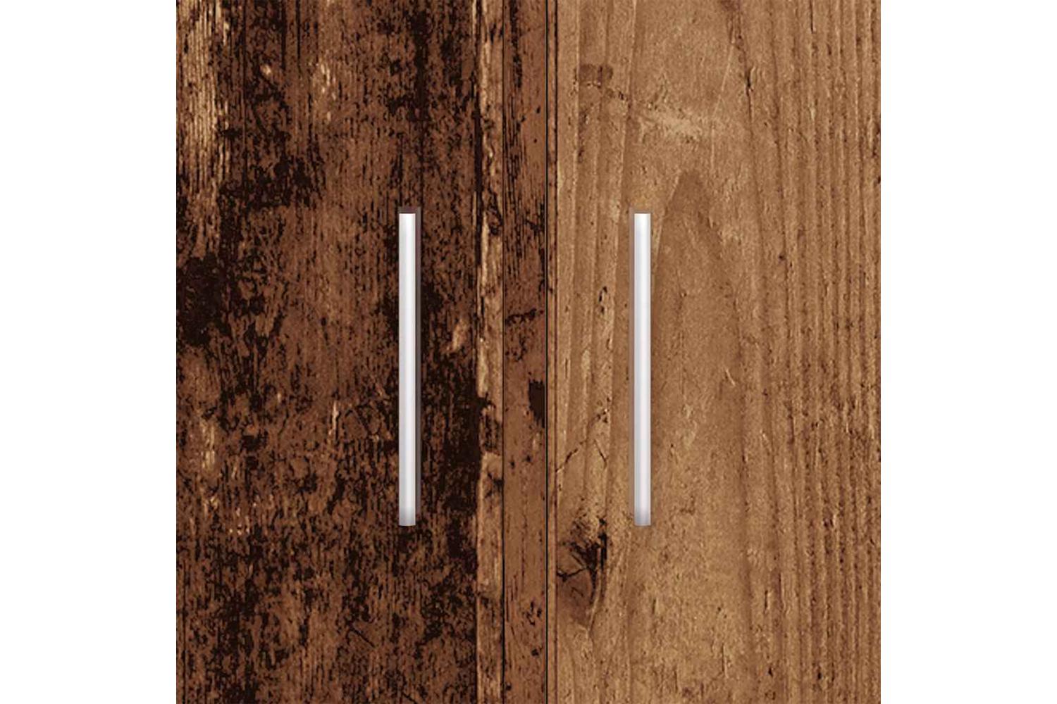 Vidaxl Aquarium Stand Old Wood 101x41x58 Cm Engineered Wood-8