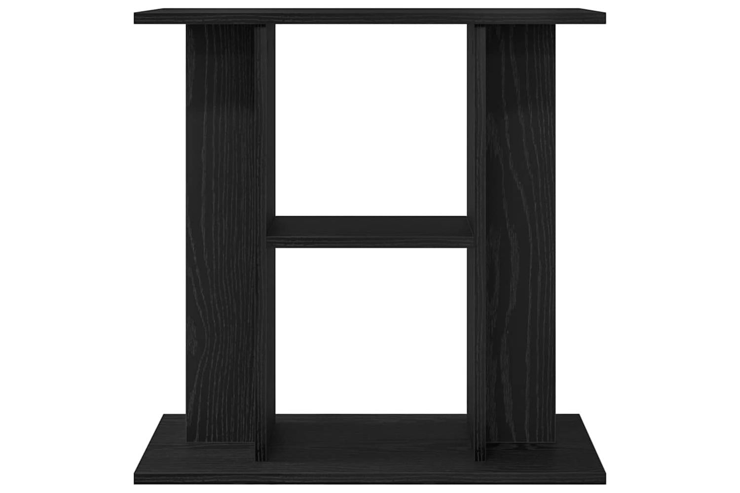 Vidaxl Aquarium Stand Black Oak 60x30x60 Cm Engineered Wood-5