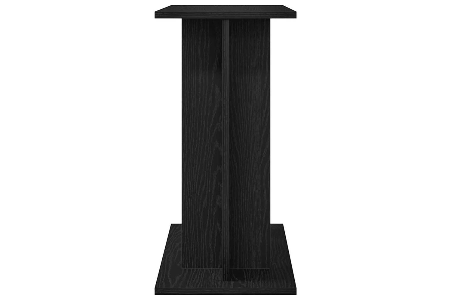 Vidaxl Aquarium Stand Black Oak 60x30x60 Cm Engineered Wood-6