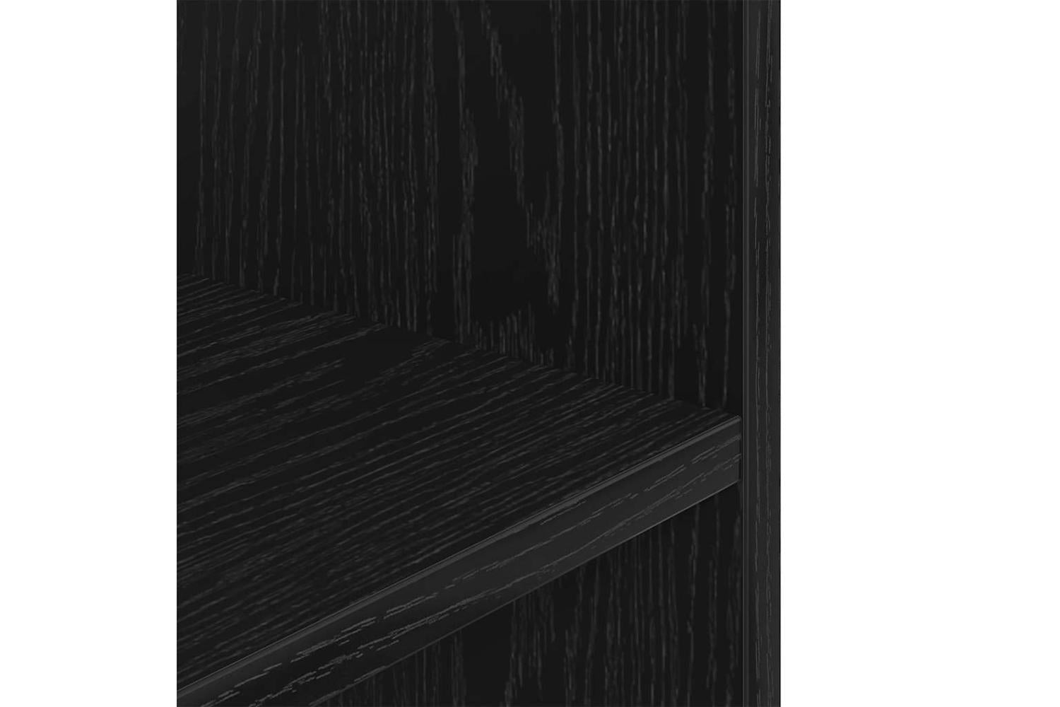 Vidaxl Aquarium Stand Black Oak 60x30x60 Cm Engineered Wood-8
