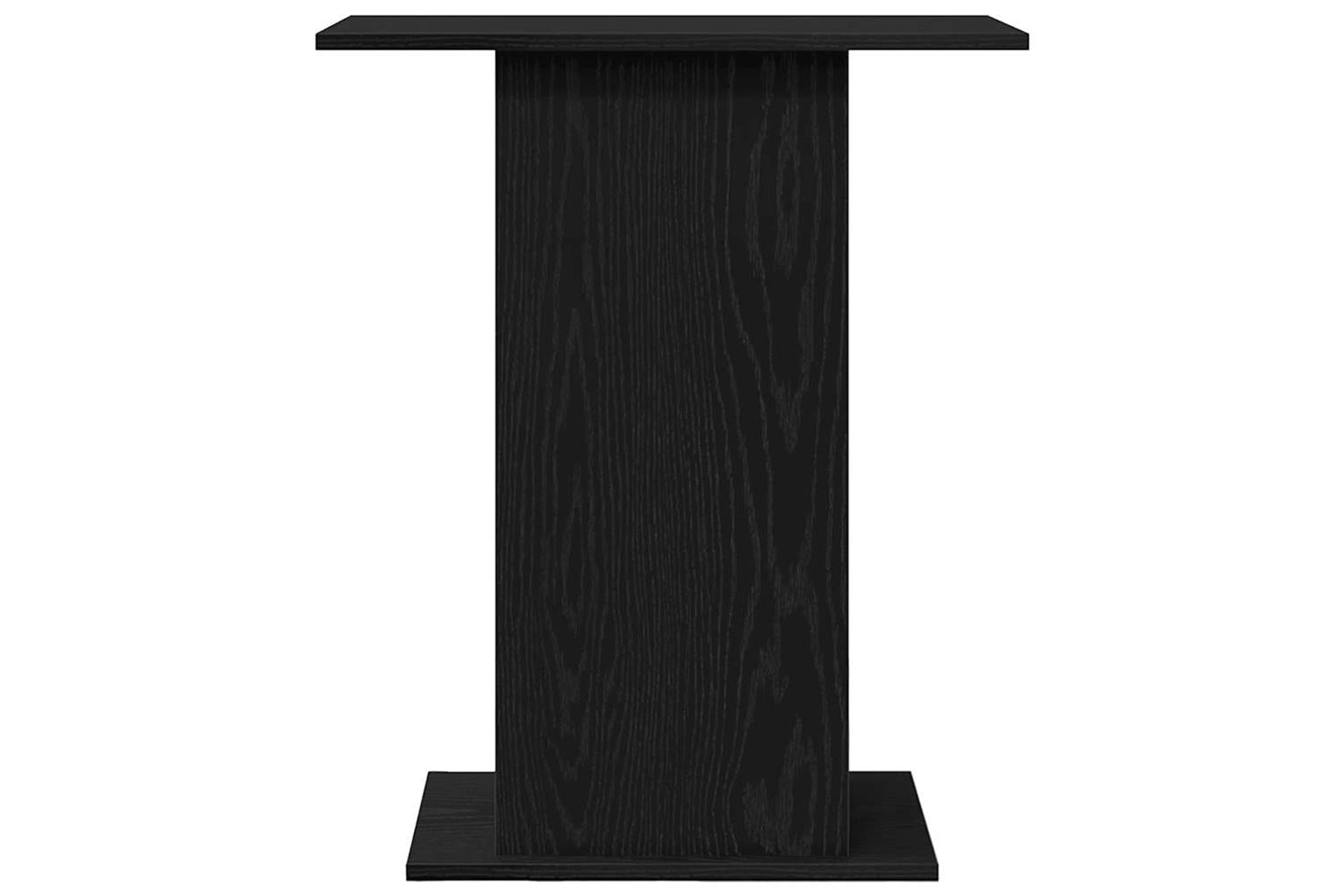 Vidaxl Aquarium Stand Black Oak 605x36x725 Cm Engineered Wood-5
