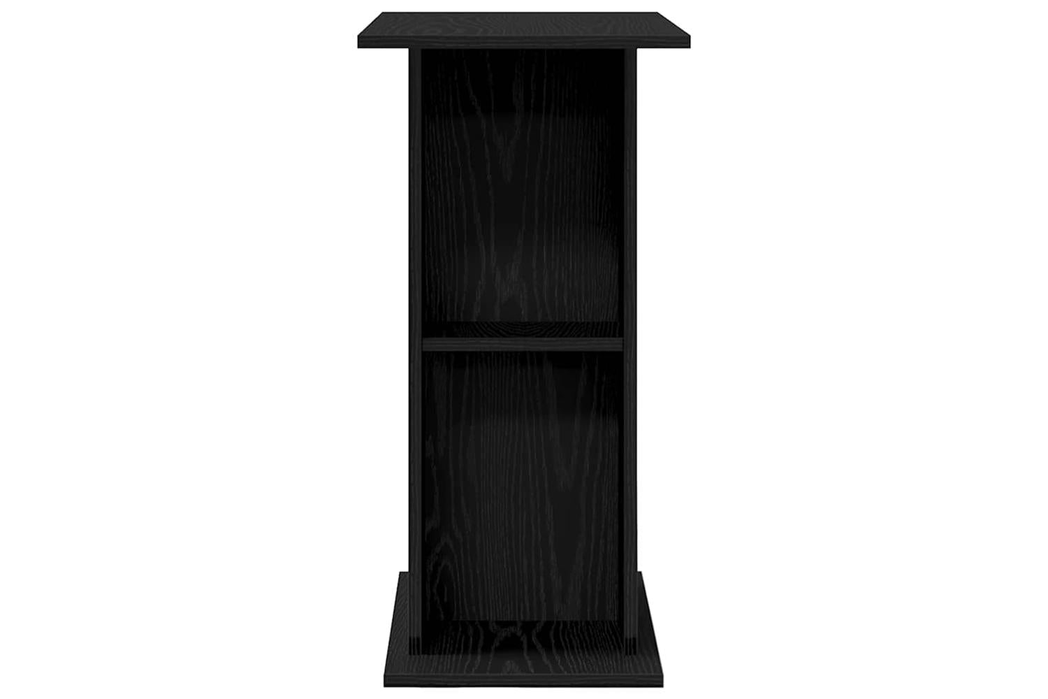 Vidaxl Aquarium Stand Black Oak 605x36x725 Cm Engineered Wood-6