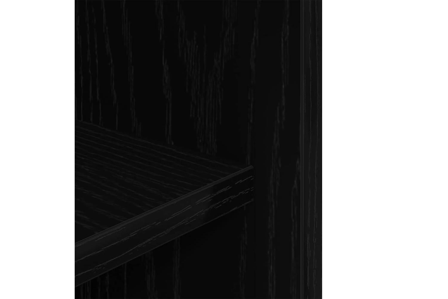 Vidaxl Aquarium Stand Black Oak 605x36x725 Cm Engineered Wood-8