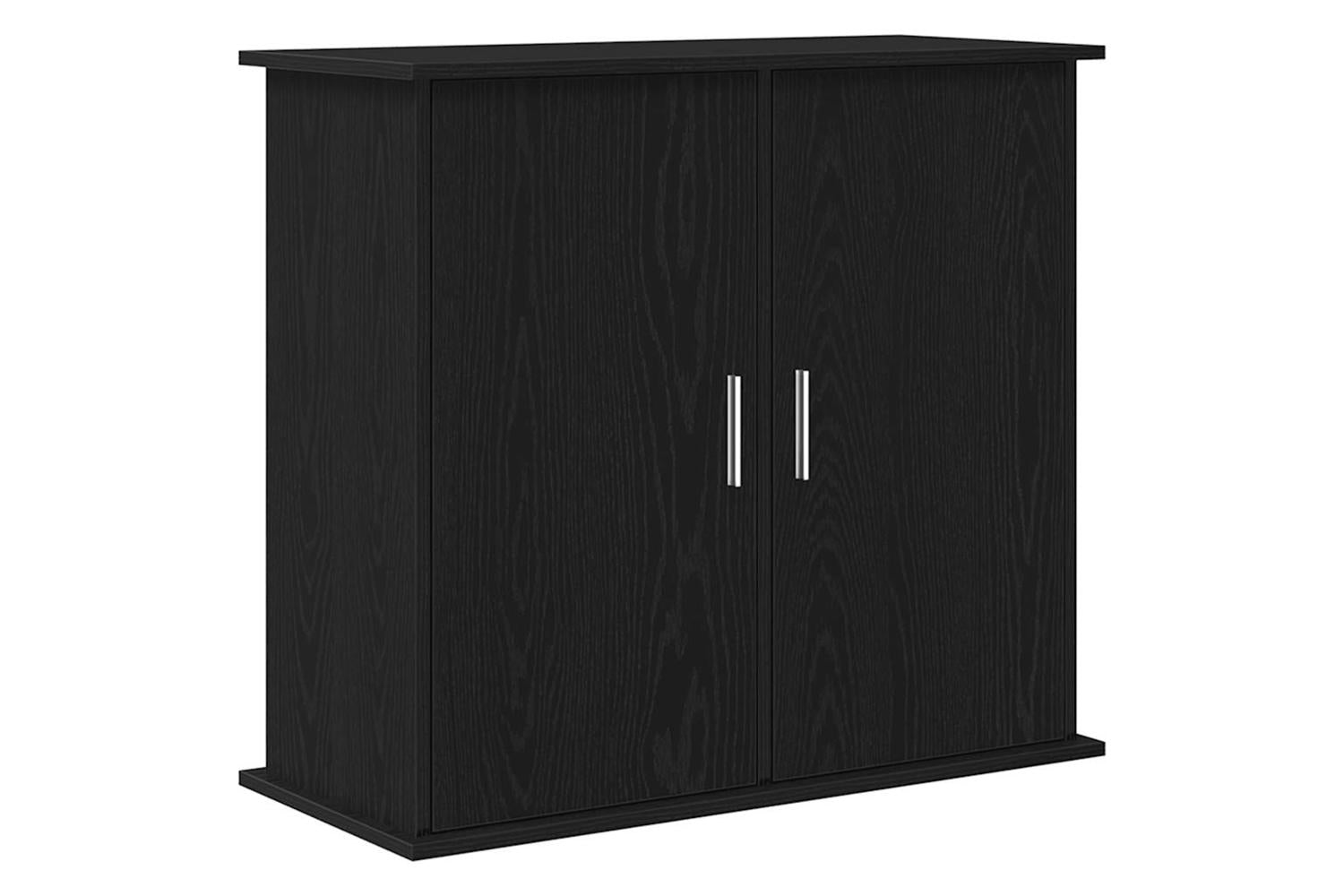 Vidaxl Aquarium Stand Black Oak 81x36x73 Cm Engineered Wood-2
