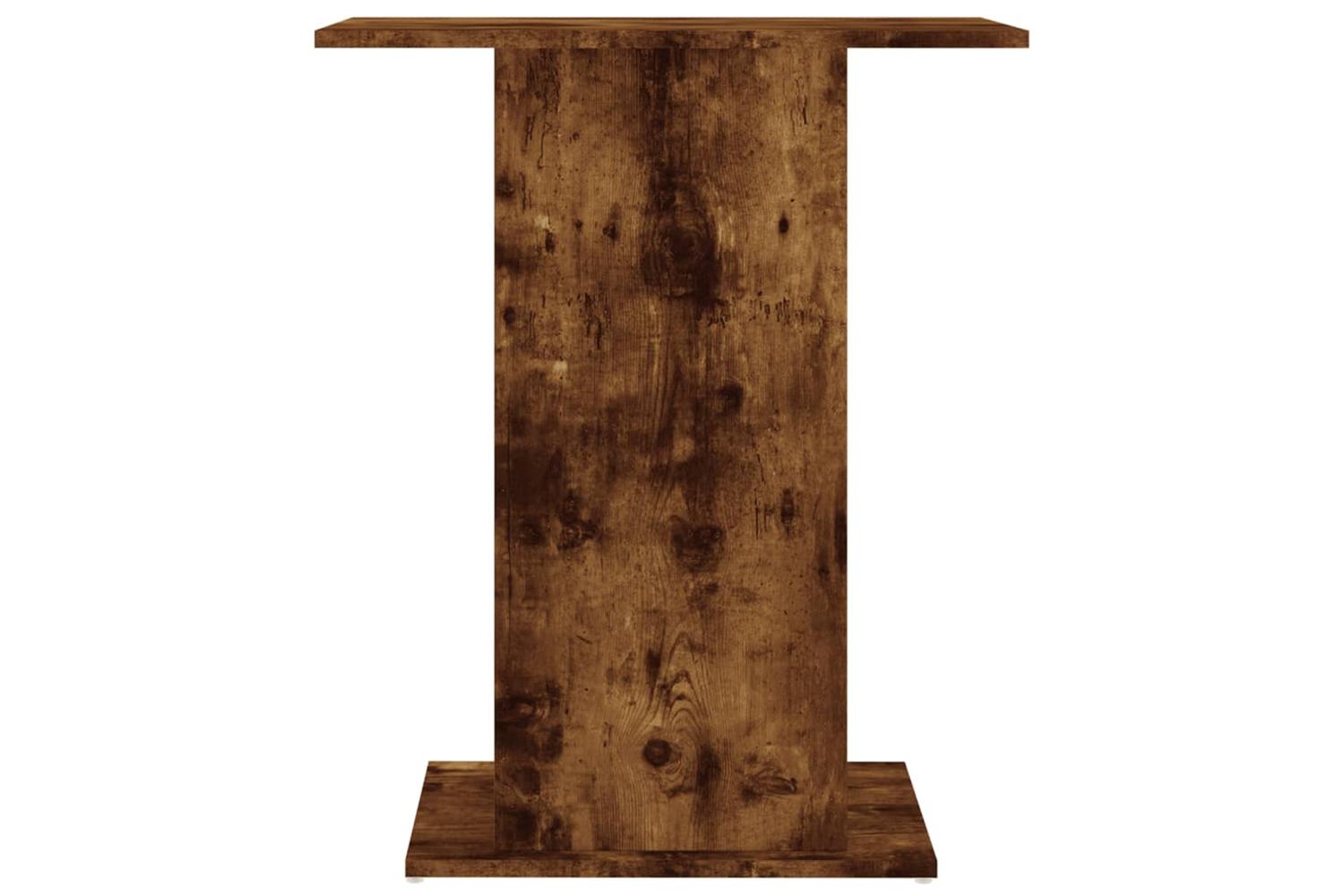 Vidaxl Aquarium Stand Smoked Oak 605x36x725 Cm Engineered Wood-4