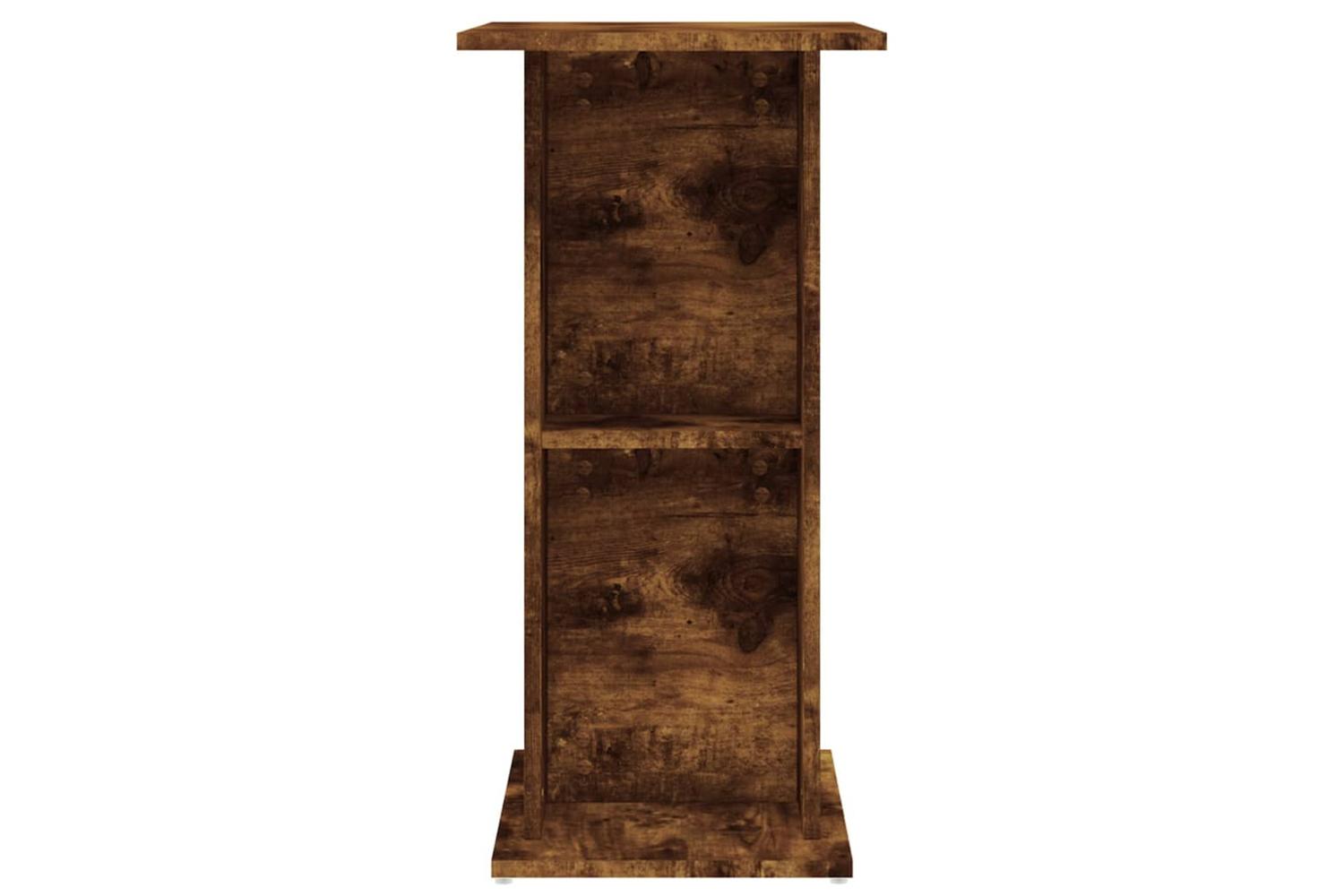 Vidaxl Aquarium Stand Smoked Oak 605x36x725 Cm Engineered Wood-5