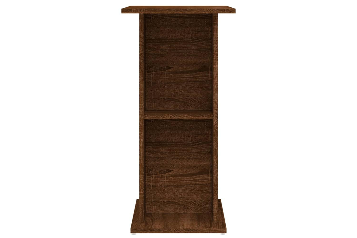 Vidaxl Aquarium Stand Brown Oak 605x36x725 Cm Engineered Wood-5