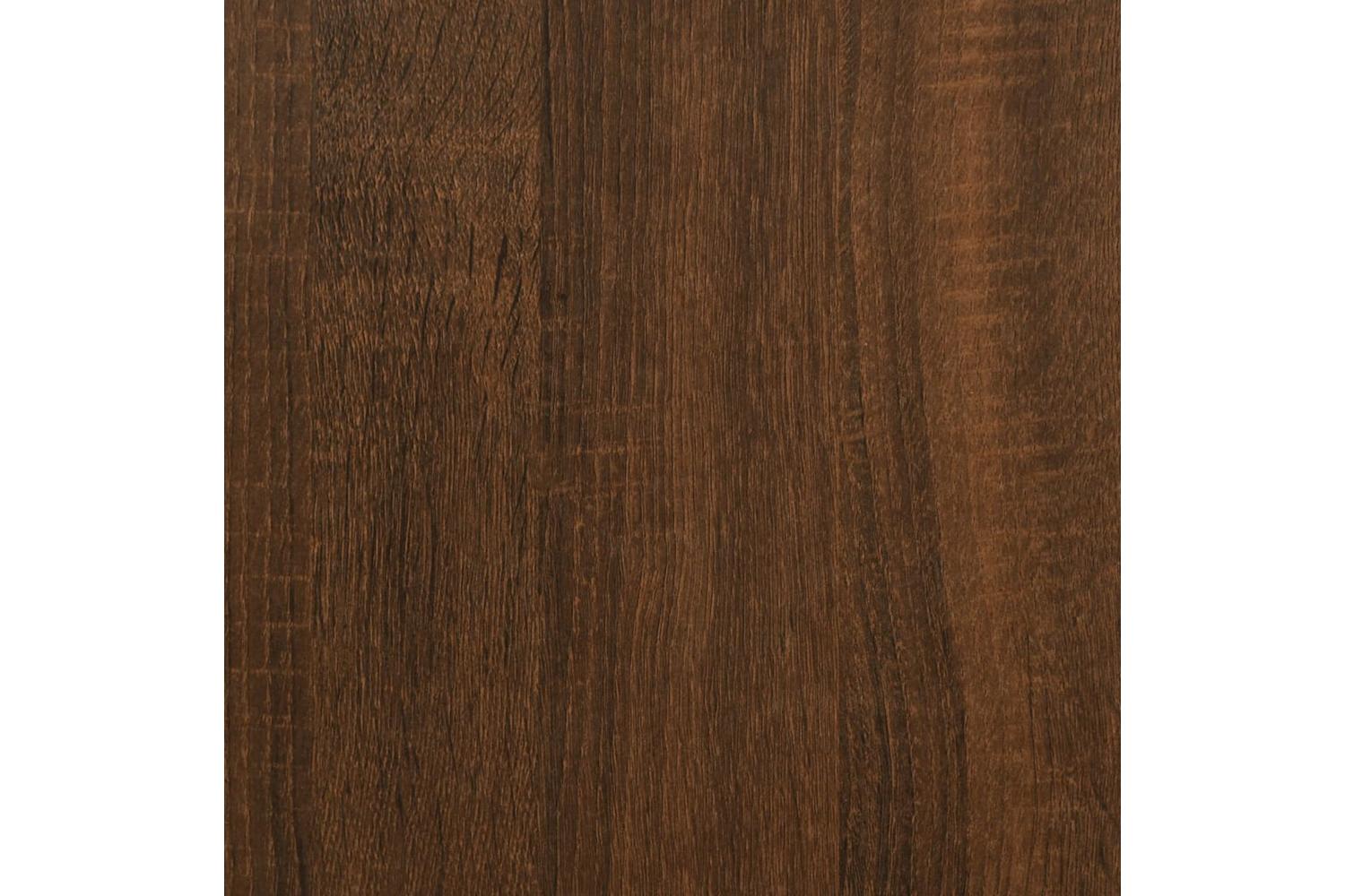 Vidaxl Aquarium Stand Brown Oak 605x36x725 Cm Engineered Wood-7