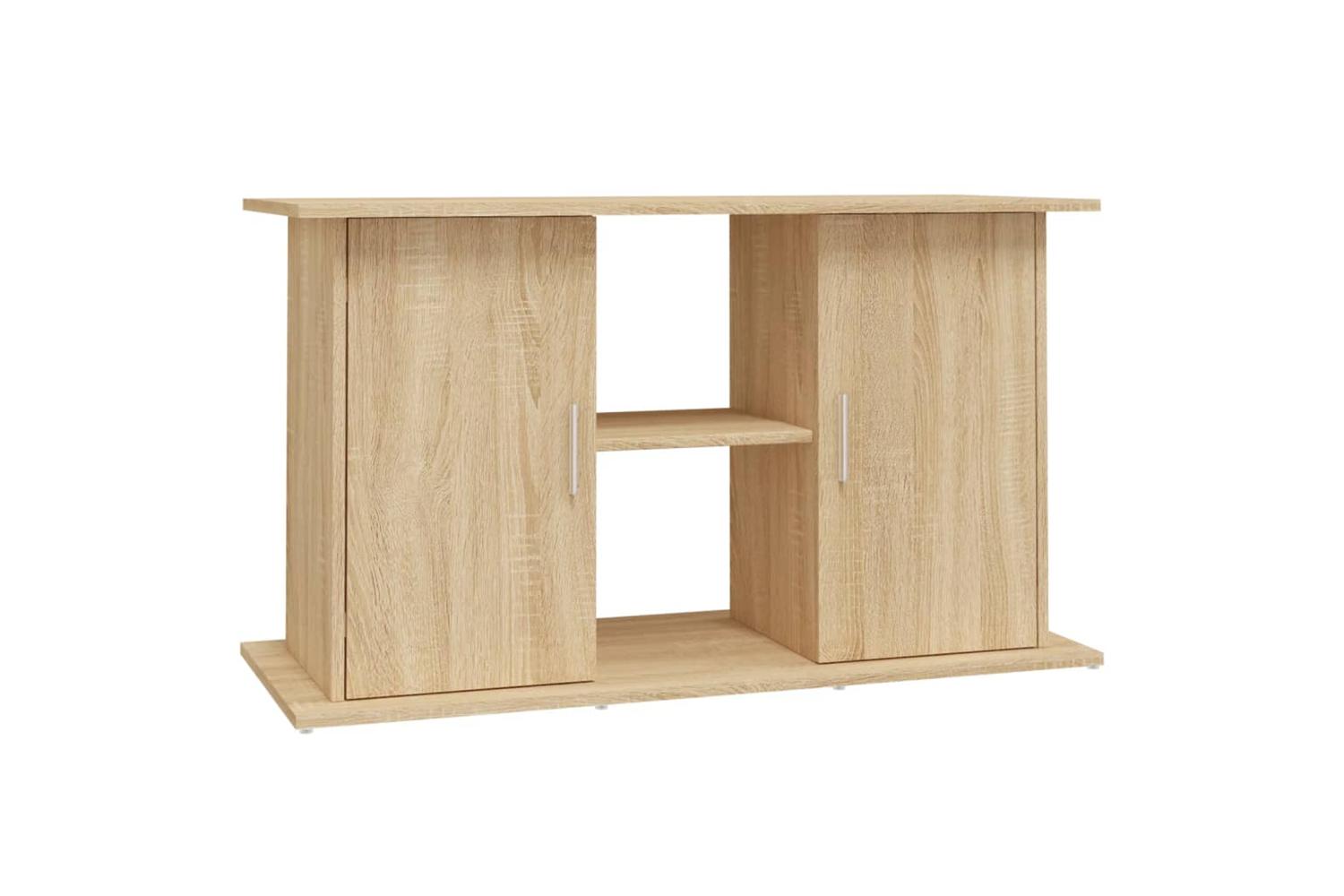 Vidaxl Aquarium Stand Sonoma Oak 101x41x58 Cm Engineered Wood-2