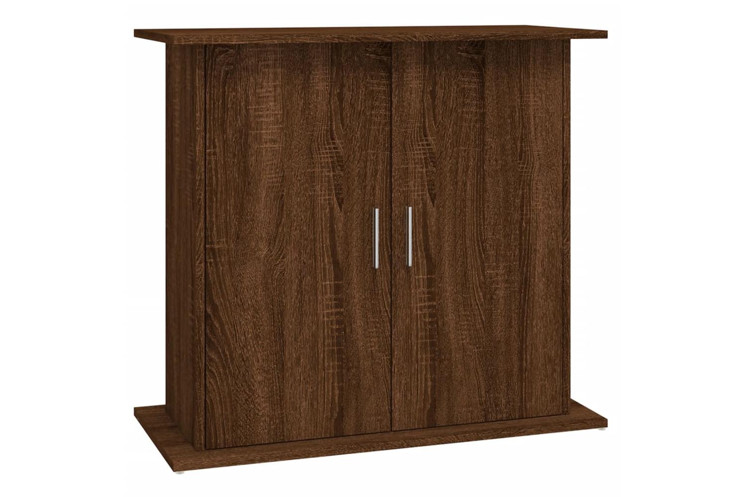 Vidaxl Aquarium Stand Brown Oak 81x36x73 Cm Engineered Wood-2