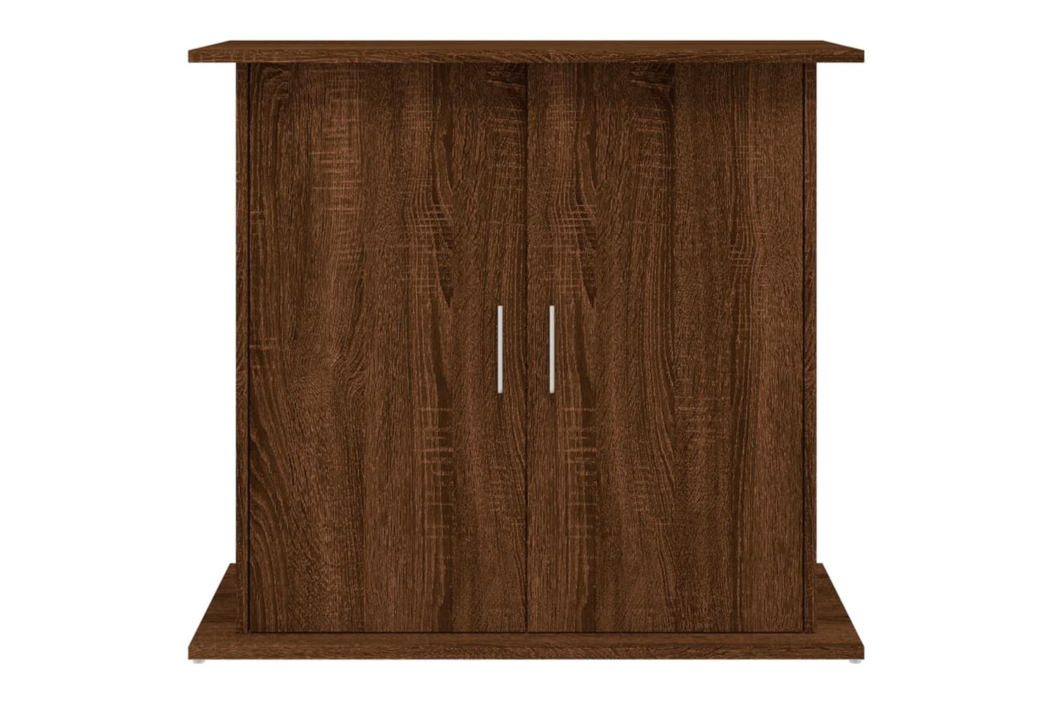 Vidaxl Aquarium Stand Brown Oak 81x36x73 Cm Engineered Wood-5