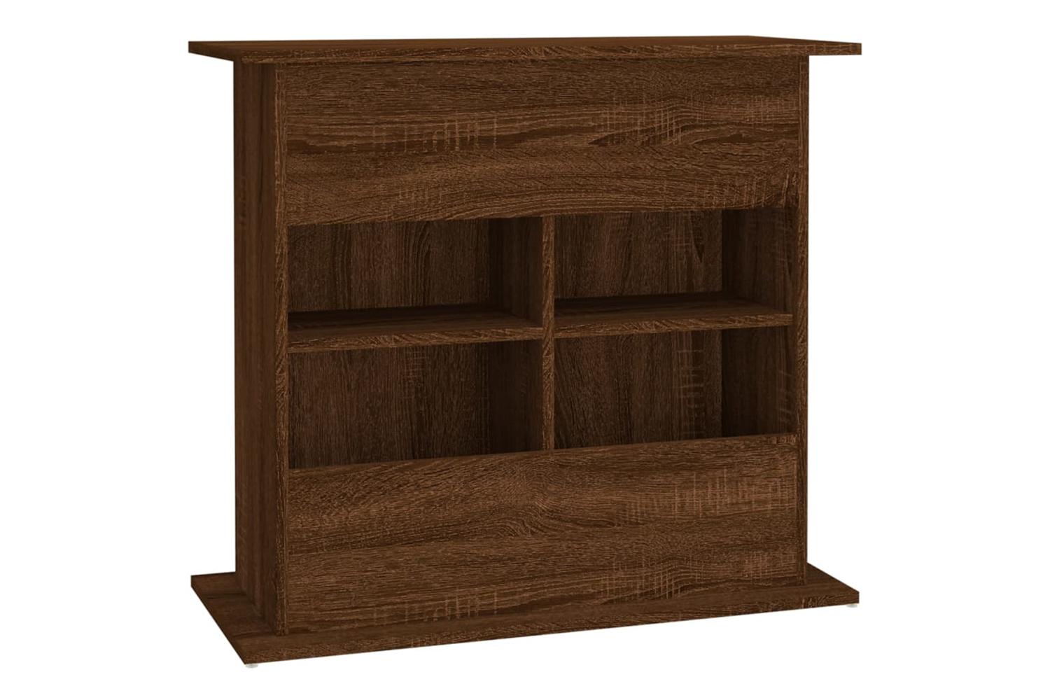Vidaxl Aquarium Stand Brown Oak 81x36x73 Cm Engineered Wood-8