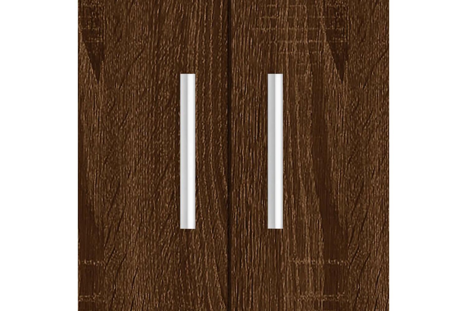 Vidaxl Aquarium Stand Brown Oak 81x36x73 Cm Engineered Wood-9