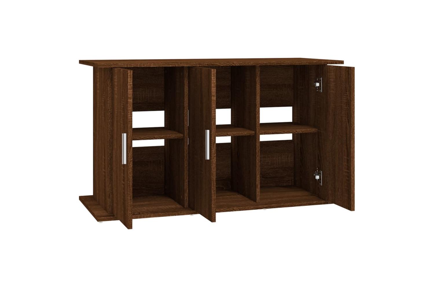 Vidaxl Aquarium Stand Brown Oak 101x41x58 Cm Engineered Wood-6