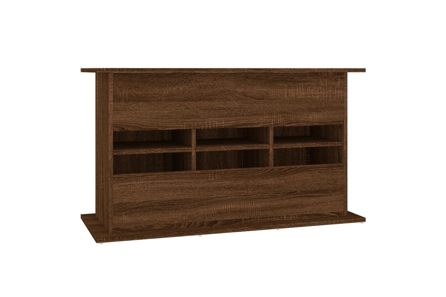 Vidaxl Aquarium Stand Brown Oak 101x41x58 Cm Engineered Wood-8