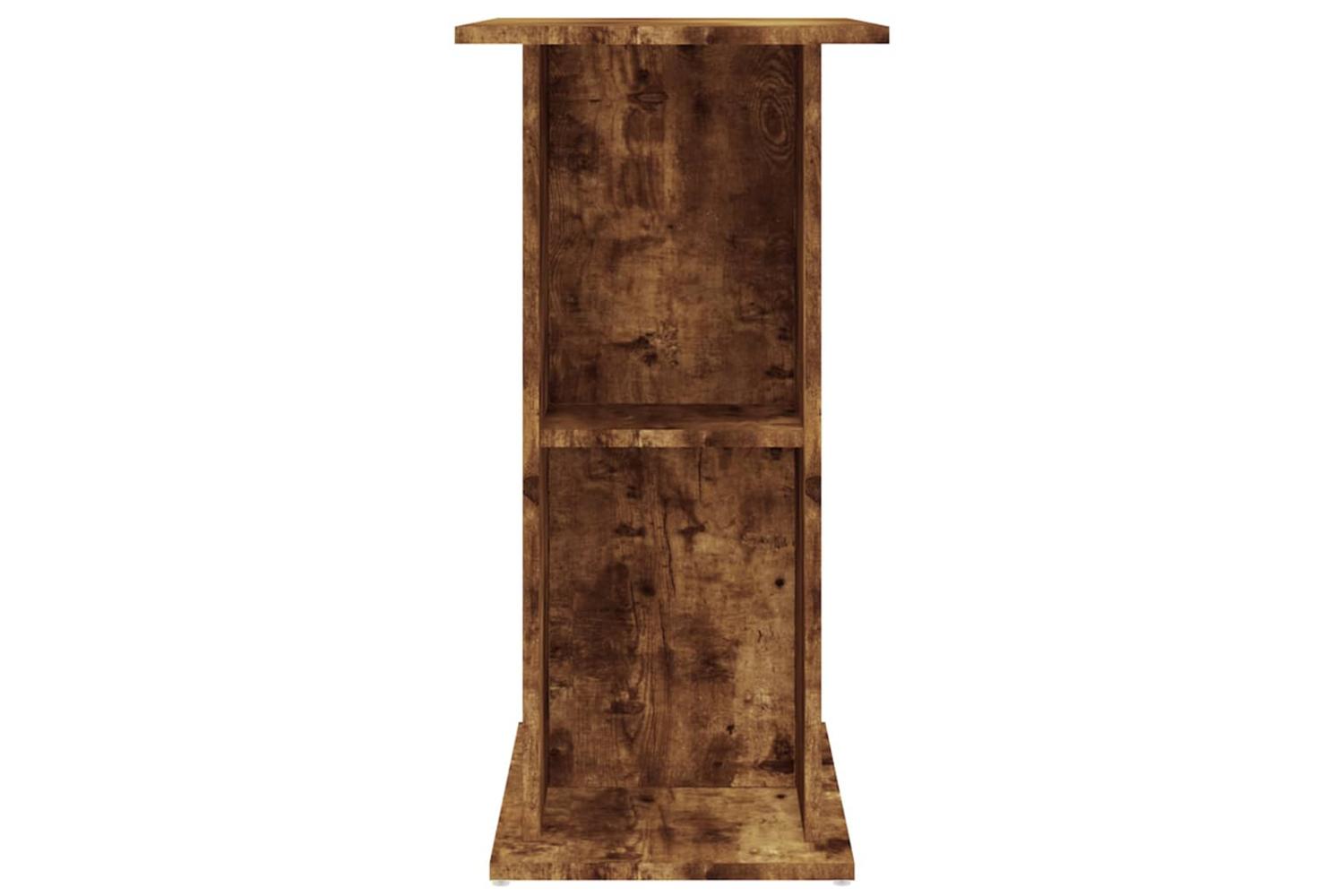 Vidaxl Aquarium Stand Smoked Oak 75x36x725 Cm Engineered Wood-5