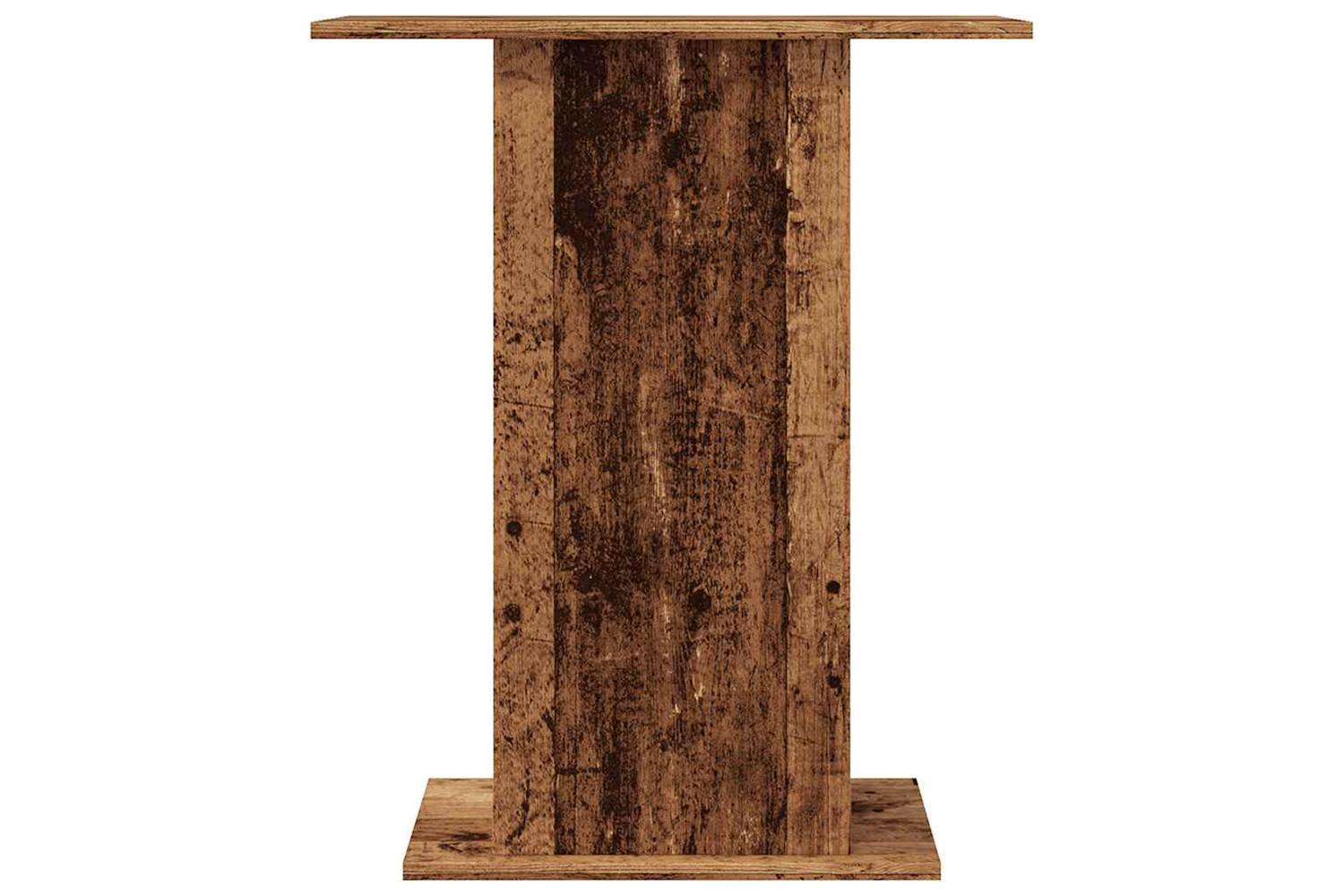 Vidaxl Aquarium Stand Old Wood 36x605x725 Cm Engineered Wood-4