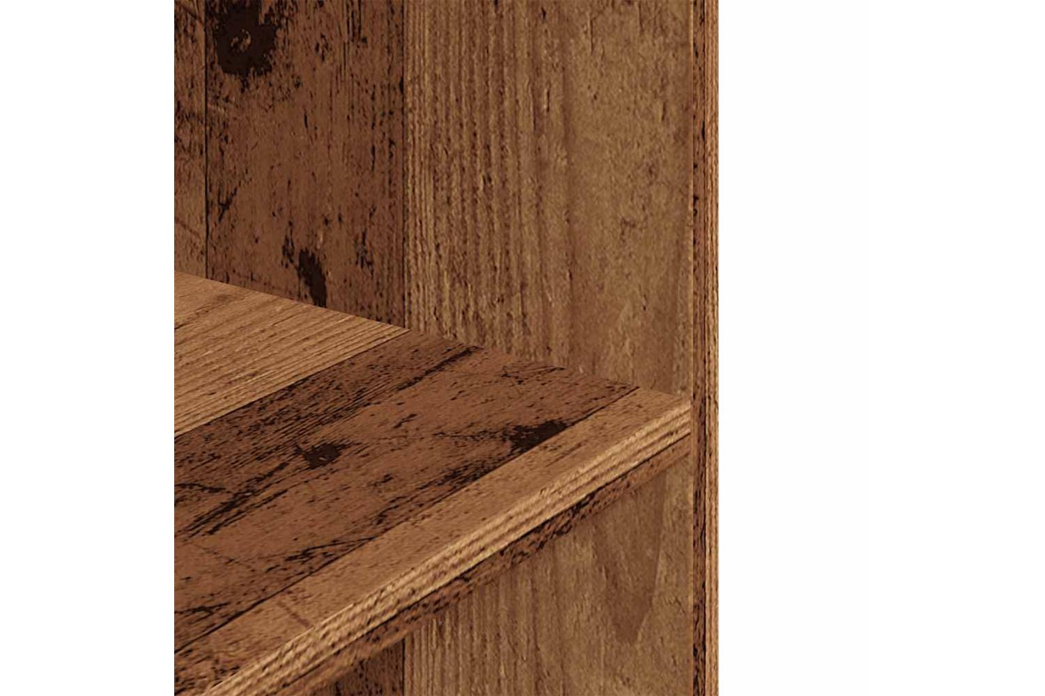 Vidaxl Aquarium Stand Old Wood 36x605x725 Cm Engineered Wood-7