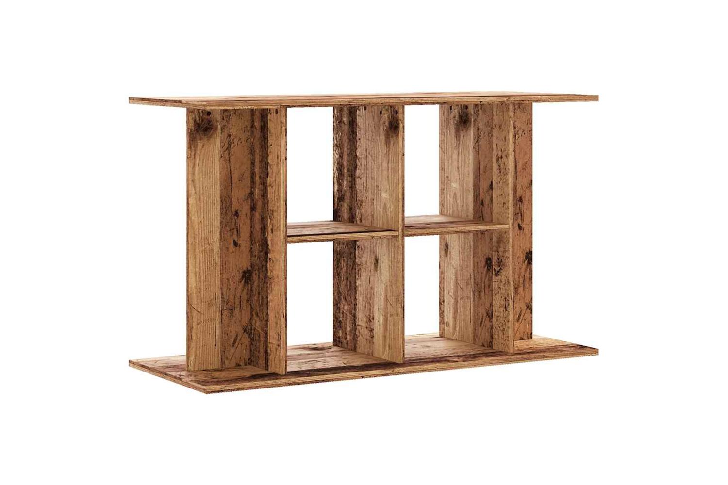 Vidaxl Aquarium Stand Old Wood 100x40x60 Cm Engineered Wood-6