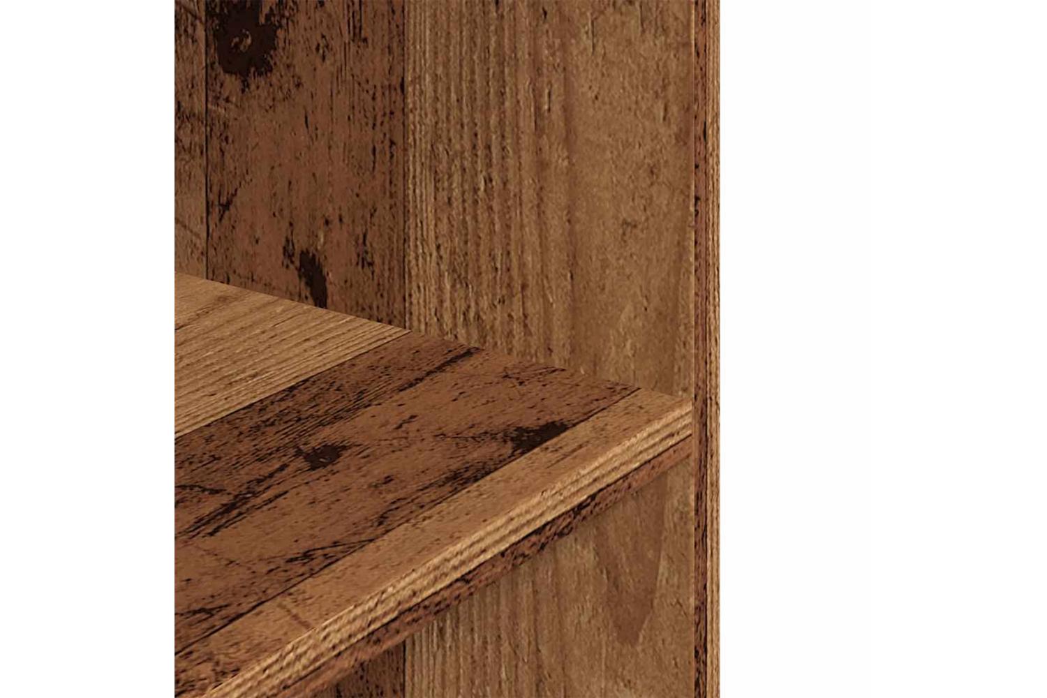 Vidaxl Aquarium Stand Old Wood 100x40x60 Cm Engineered Wood-7
