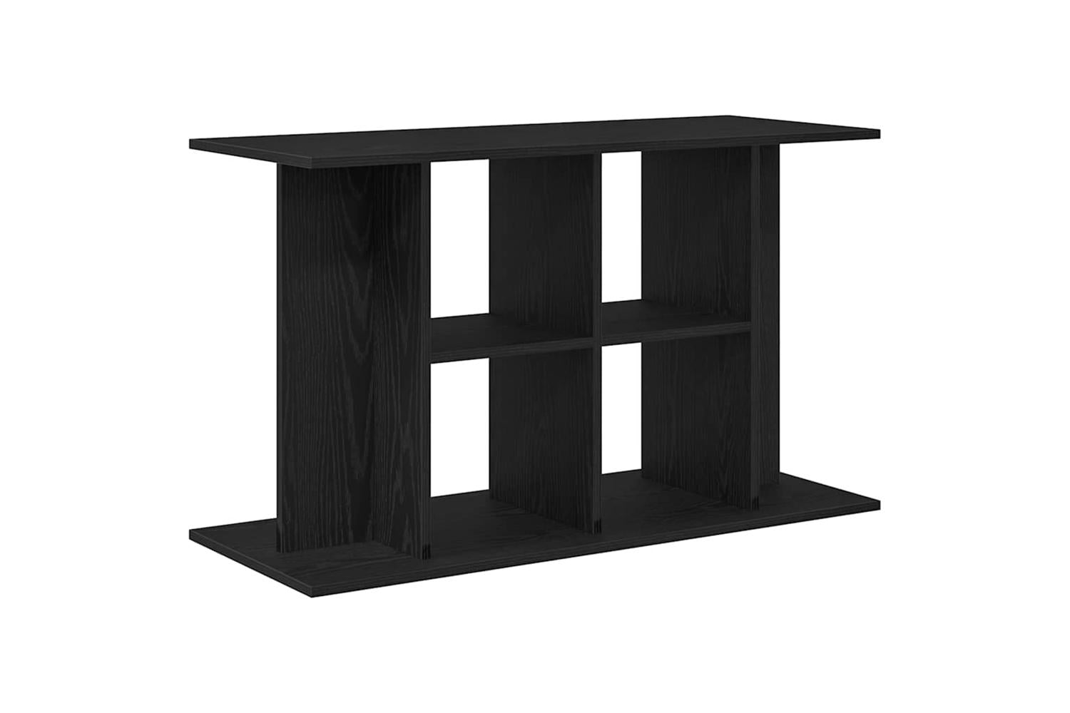 Vidaxl Aquarium Stand Black Oak 100x40x60 Cm Engineered Wood-2