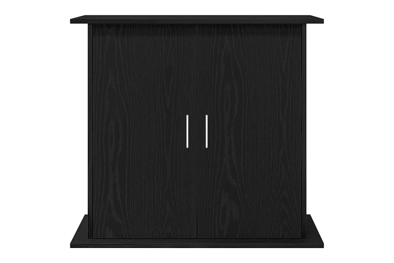 Vidaxl Aquarium Stand Black Oak 81x36x73 Cm Engineered Wood-5