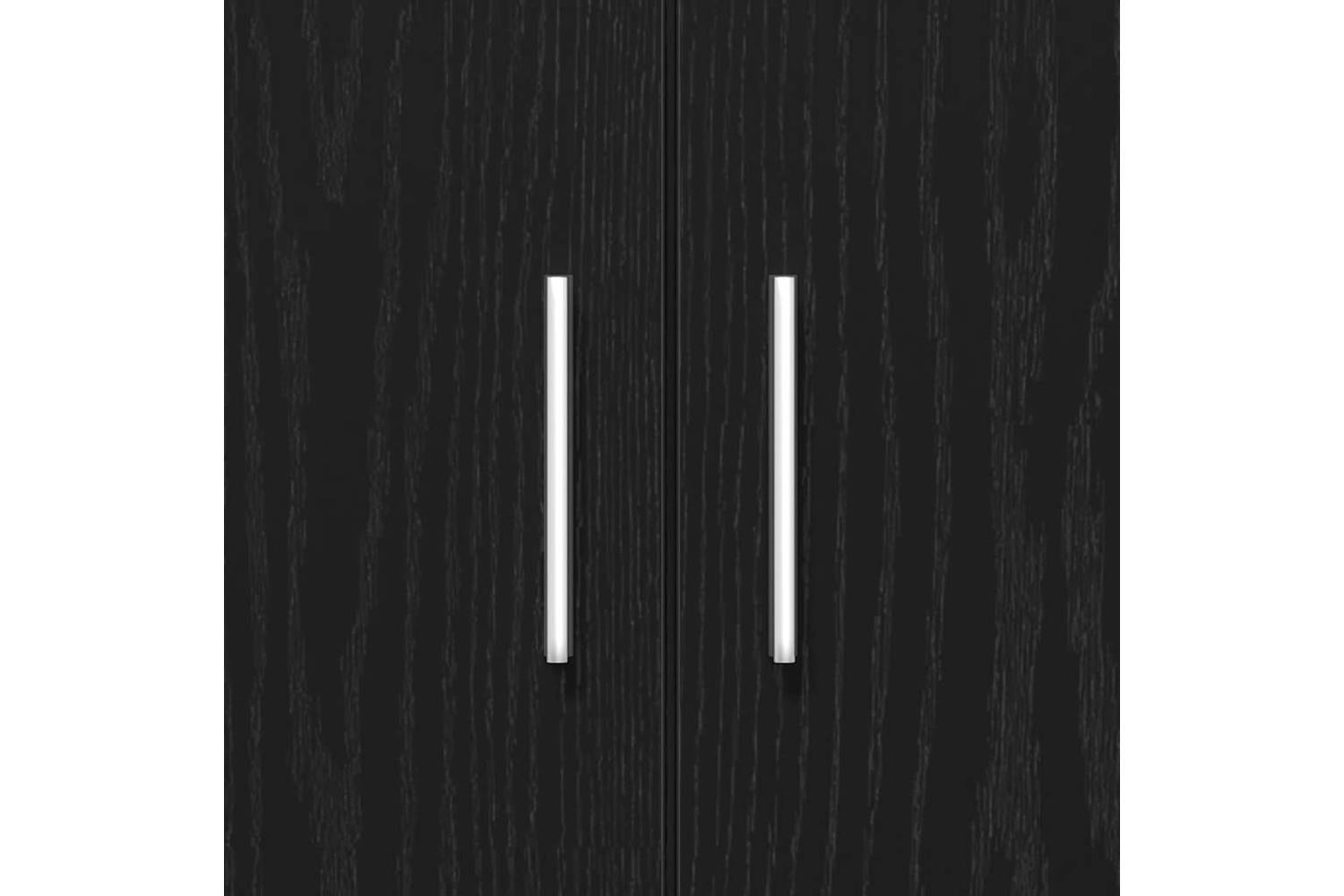 Vidaxl Aquarium Stand Black Oak 81x36x73 Cm Engineered Wood-9