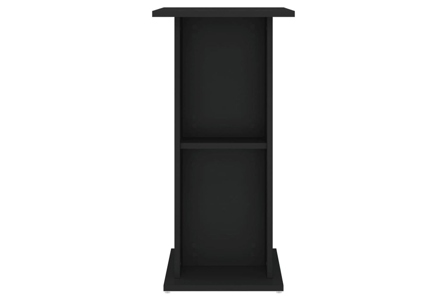 Vidaxl Aquarium Stand Black 605x36x725 Cm Engineered Wood-5