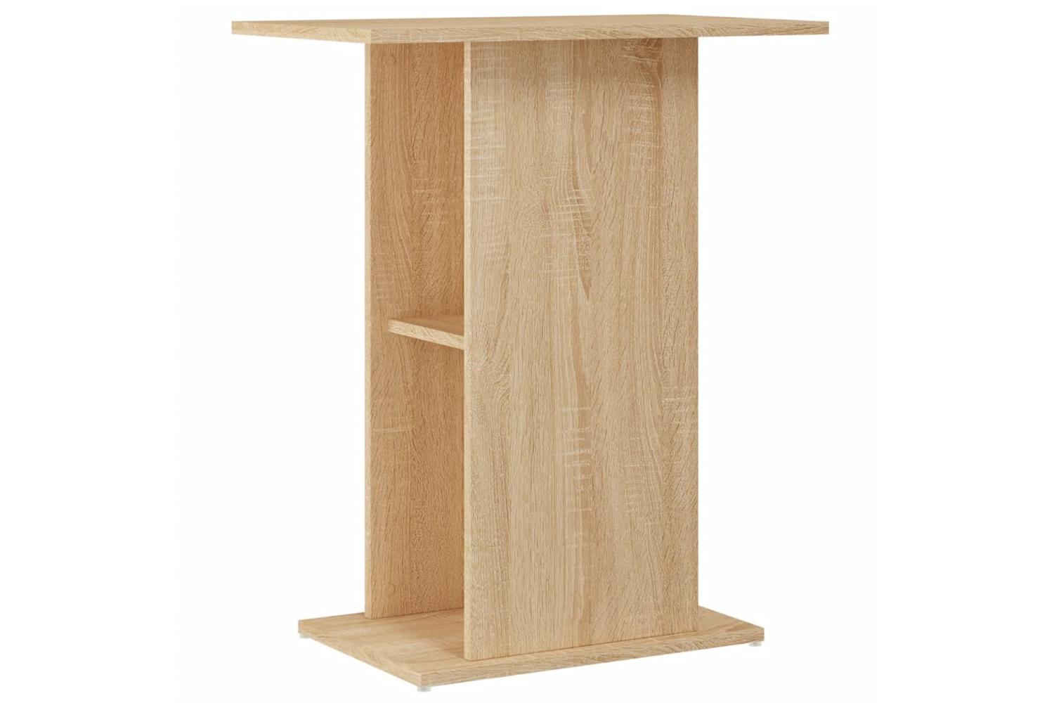 Vidaxl Aquarium Stand Sonoma Oak 605x36x725 Cm Engineered Wood