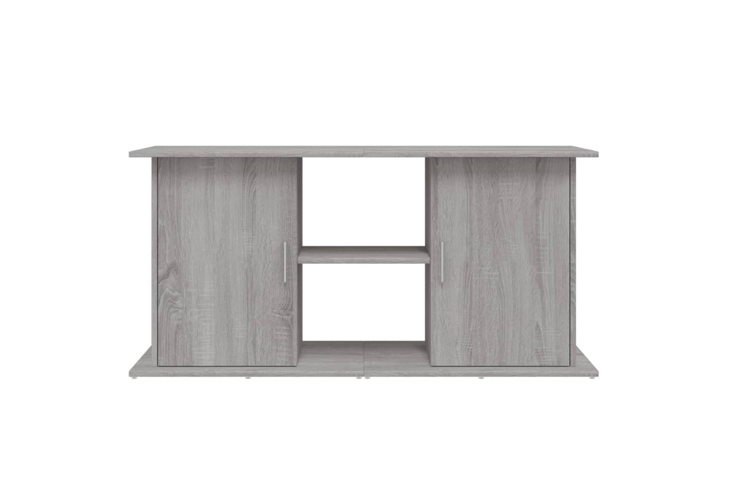 Vidaxl Aquarium Stand Grey Sonoma 121x41x58 Cm Engineered Wood-5