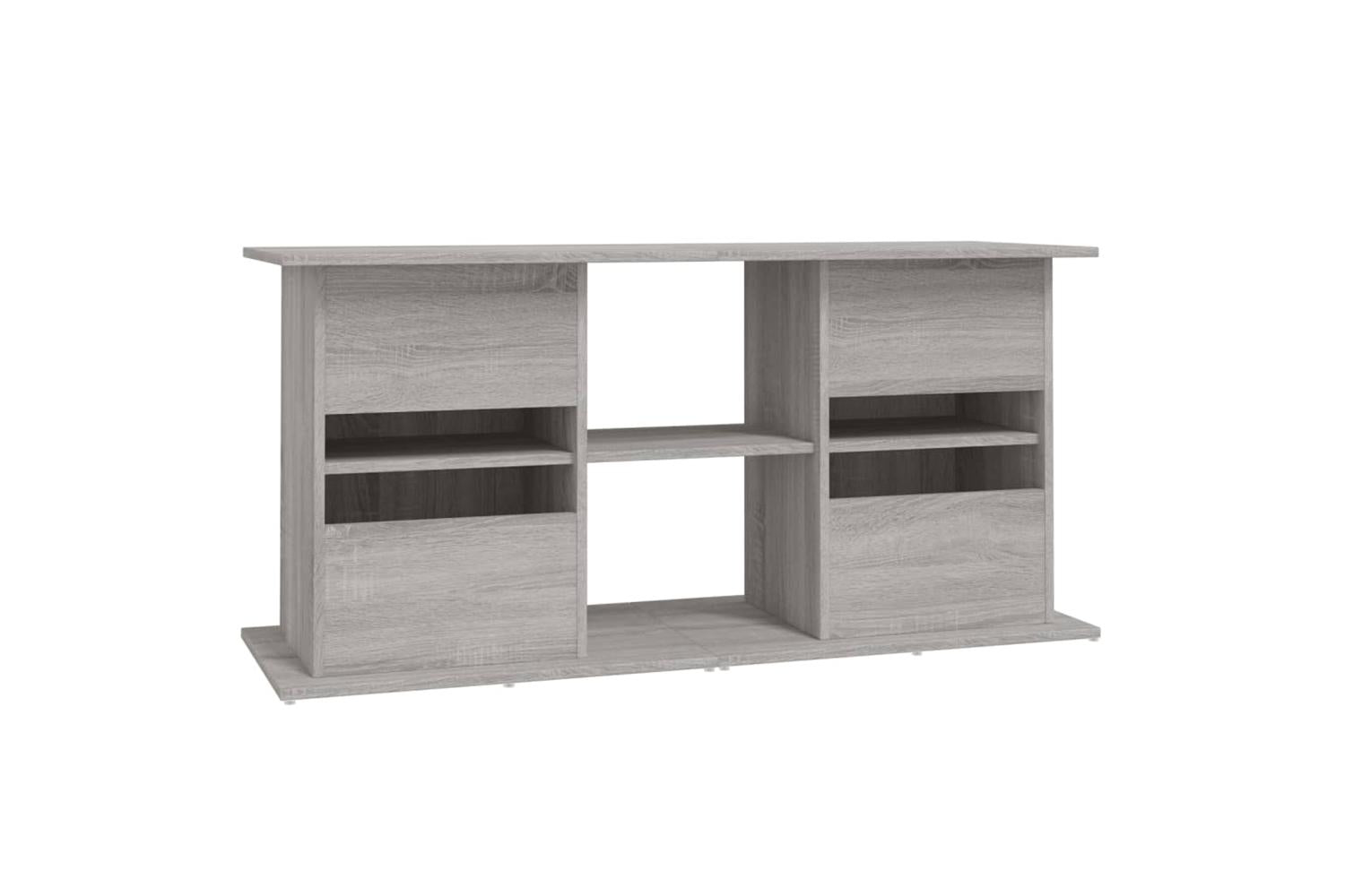 Vidaxl Aquarium Stand Grey Sonoma 121x41x58 Cm Engineered Wood-8