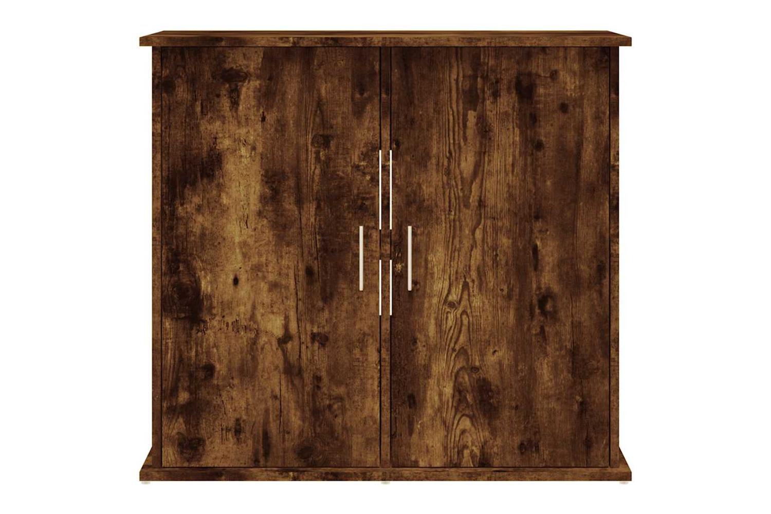Vidaxl Aquarium Stand Smoked Oak 81x36x73 Cm Engineered Wood-5