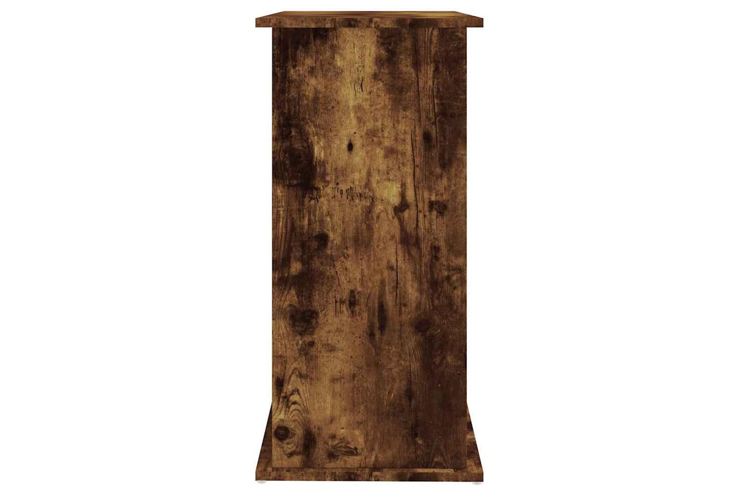 Vidaxl Aquarium Stand Smoked Oak 81x36x73 Cm Engineered Wood-7