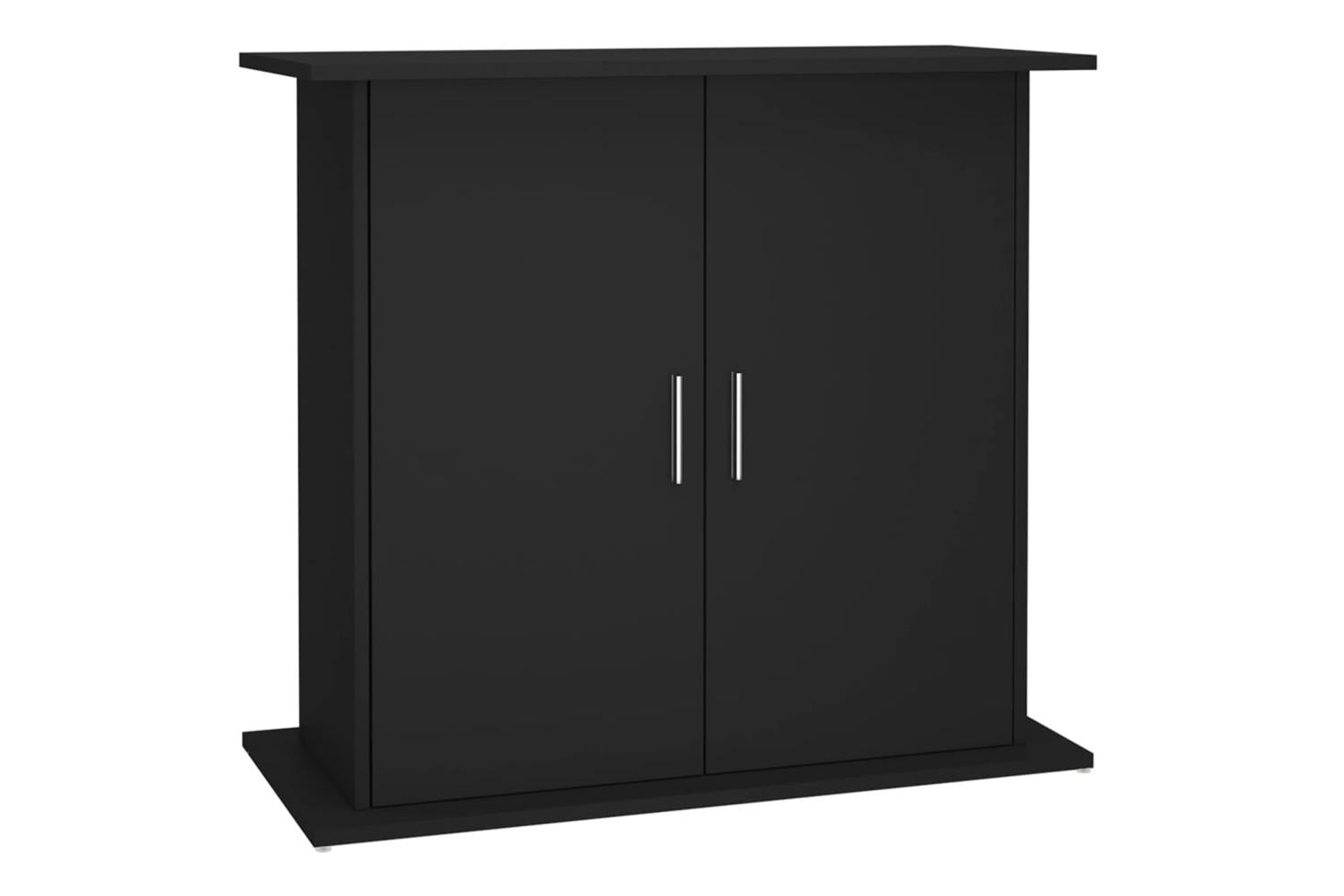 Vidaxl Aquarium Stand Black 81x36x73 Cm Engineered Wood-2
