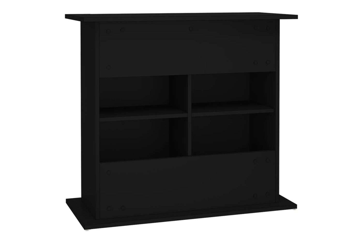 Vidaxl Aquarium Stand Black 81x36x73 Cm Engineered Wood-8